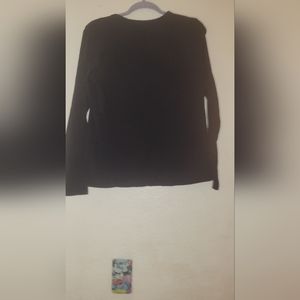 Very simple long sleeve shirt black